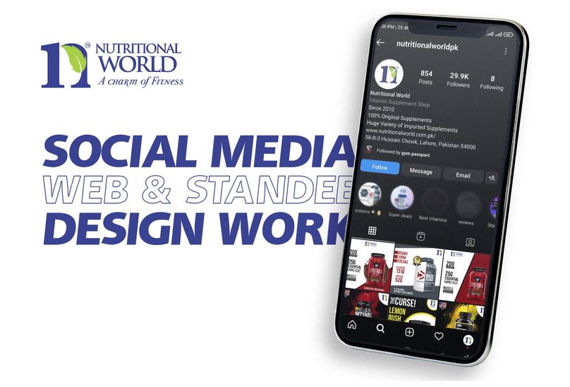 Nutritional World — social media creatives